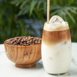 Ice latte на кокосовом молоке
