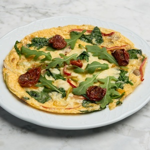 Frittata with mushrooms