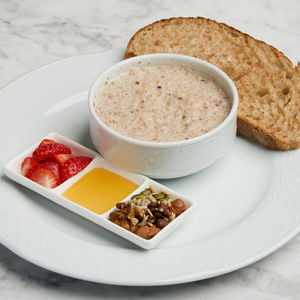 Buckwheat porridge with coconut mi