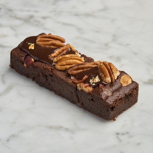 Pecan hazelnut brownie